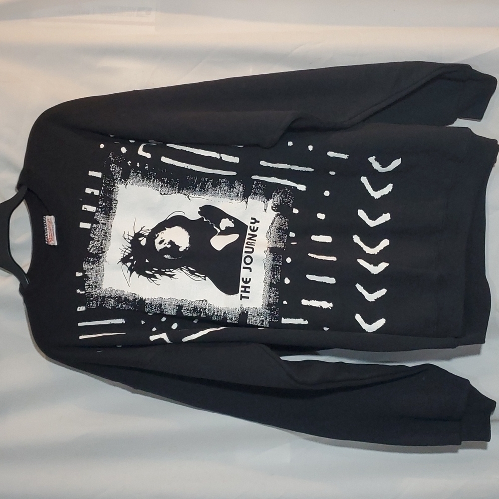 Vintage Sweatshirt 80s The Journey Africa Heavyweight Size XL Extra Large
